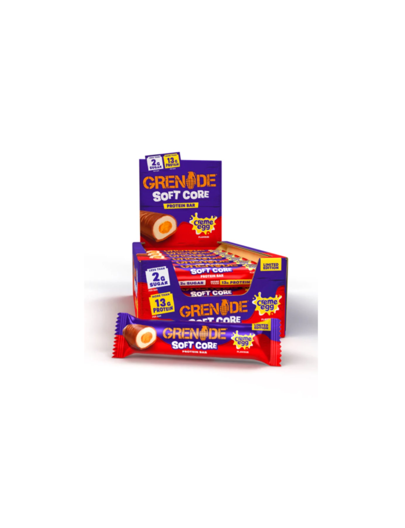 Grenade Soft Core Protein Bar 18 x 45g